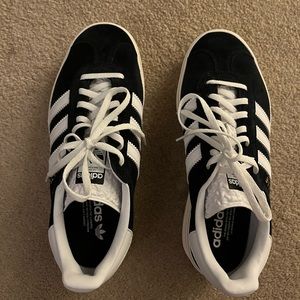 adidas Gazelle Bold Platform Sneaker (Women)
 BLACK/ WHITE/ CORE WHITE